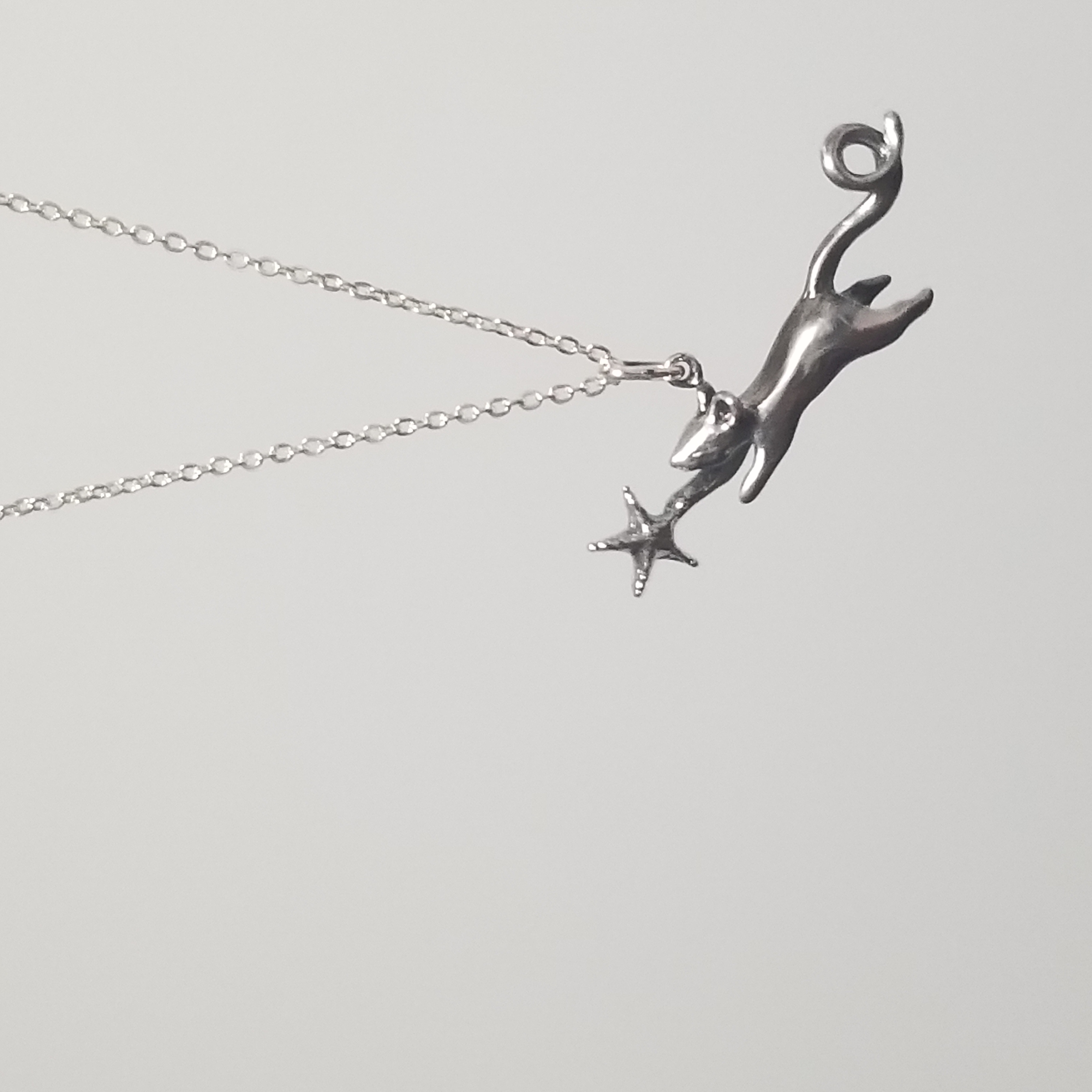 【あの星を掴む】ネックレス　真鍮