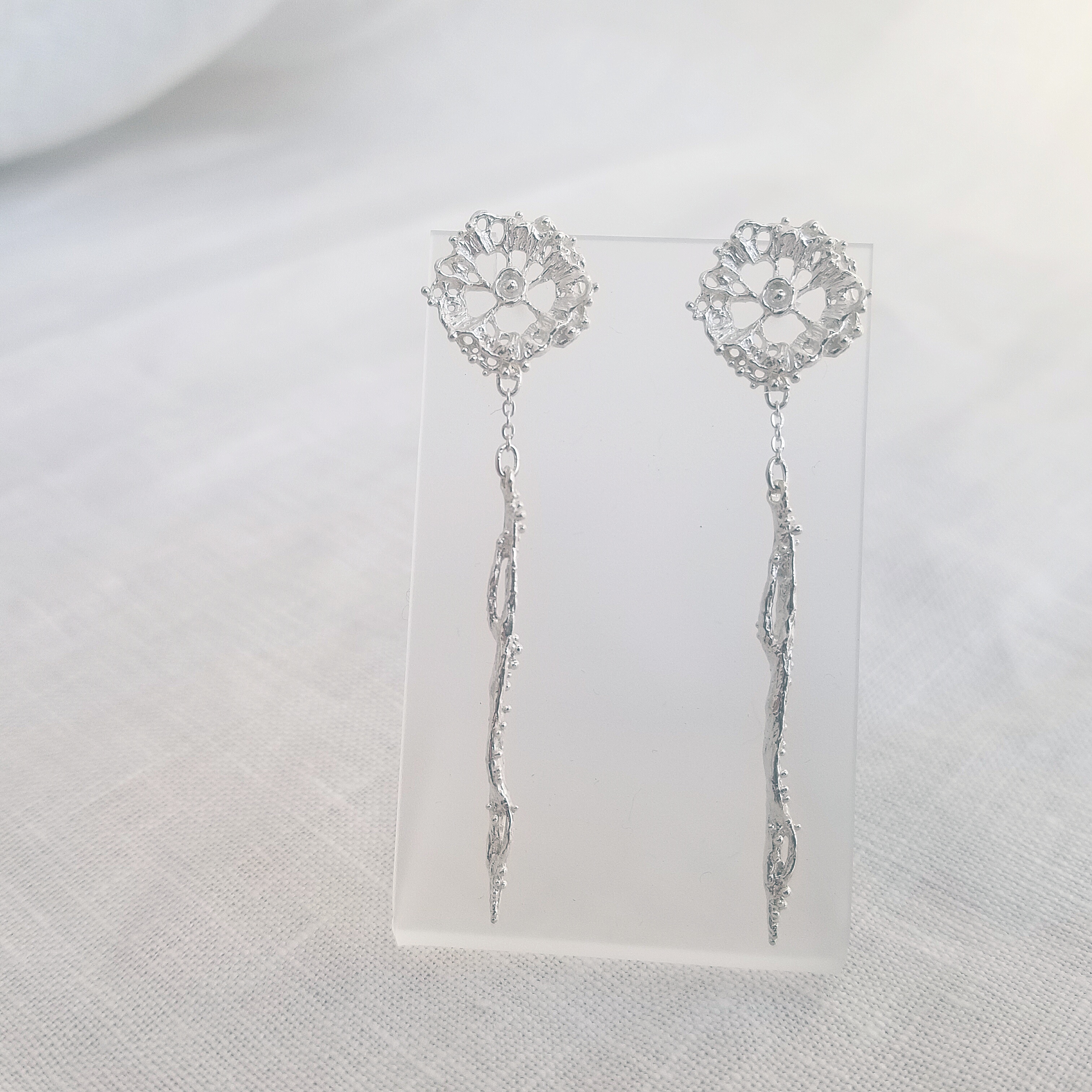 月の光　ピアス　SV