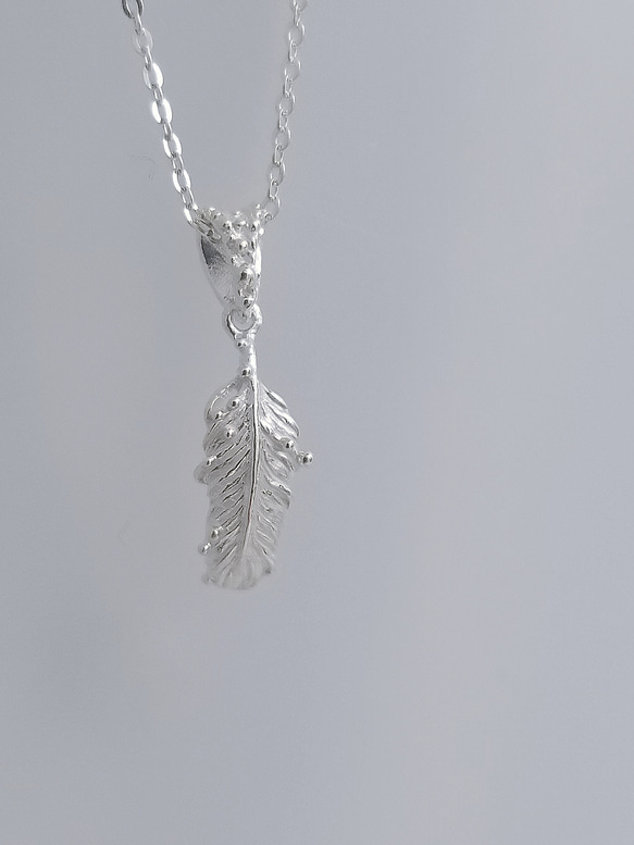 天使の羽根　ネックレス SV 3枚目の画像