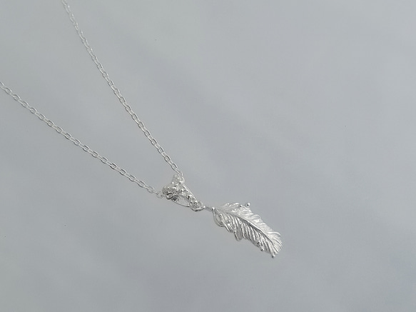 天使の羽根　ネックレス SV 5枚目の画像