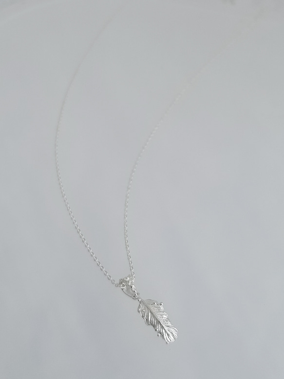 天使の羽根　ネックレス SV 6枚目の画像