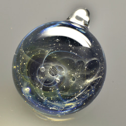 耐熱ガラスのペンダントトップ（宇宙） 041320 1枚目の画像