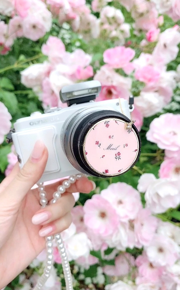 Creema限定価格】1つで3役！カメラのレンズキャップ紛失防止♡レンズ