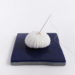 ウニ ピンクッション 針山 M sea urchin pincushion 3枚目の画像