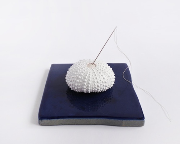 ３サイズ　ウニ ピンクッション 針山  sea urchin pincushion 2枚目の画像