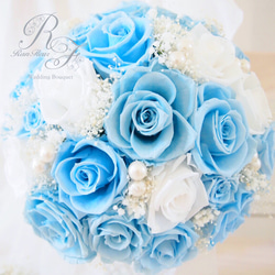 プリザーブドフラワーブーケ/オーダーメイドブーケ/ウェディングブーケ  