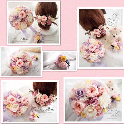 お好きなお花で*オーダーメイド/プリザーブドフラワーブーケ  