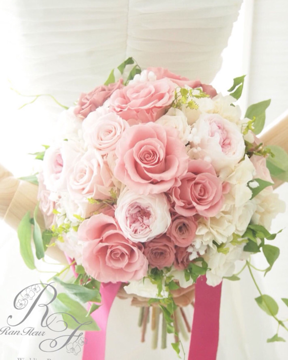 オーダーメイドブーケ/クラッチブーケ/プリザーブドフラワーブーケ