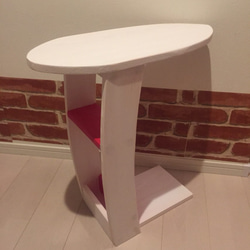 ‼︎送料込‼︎ 白いコーヒーテーブル・サイドテーブル 2枚目の画像