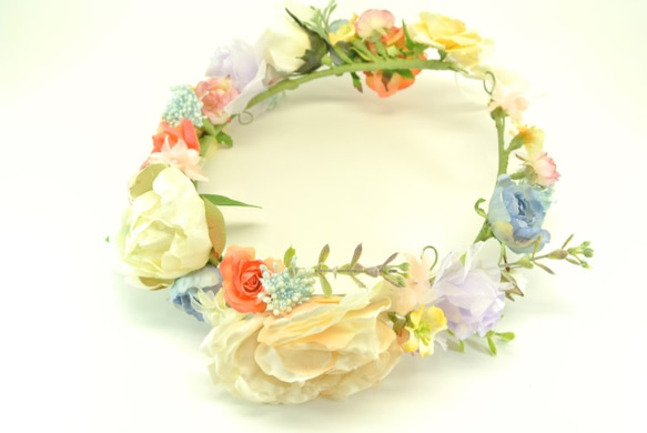 flower crown☆OW/PU/OR 5枚目の画像