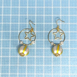 Creema限定 巻き玉⭐︎ピアス/イヤリング 3枚目の画像