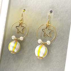 Creema限定 巻き玉⭐︎ピアス/イヤリング 8枚目の画像