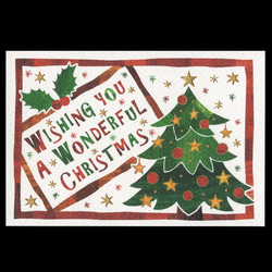＊手描きクリスマスポストカード2種セット＊ 3枚目の画像