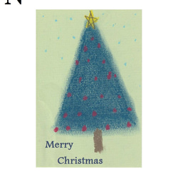クリスマスカード　（お好きなカード５枚で１セット） 1枚目の画像