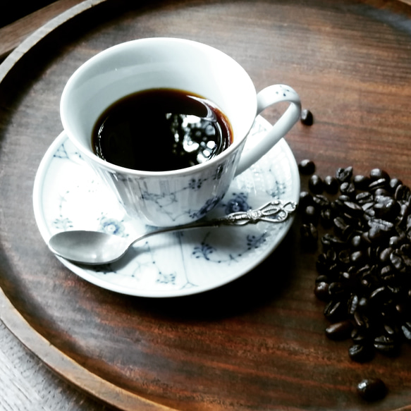 ミャンマーの農薬不使用コーヒー豆(深煎りと深々煎り・自家焙煎珈琲豆100g×2) 6枚目の画像