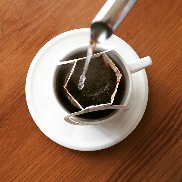 【Creema限定コーヒー/母の日ギフト】4種類の自家焙煎珈琲ドリップバッグセット/10g×8(深煎り) 7枚目の画像