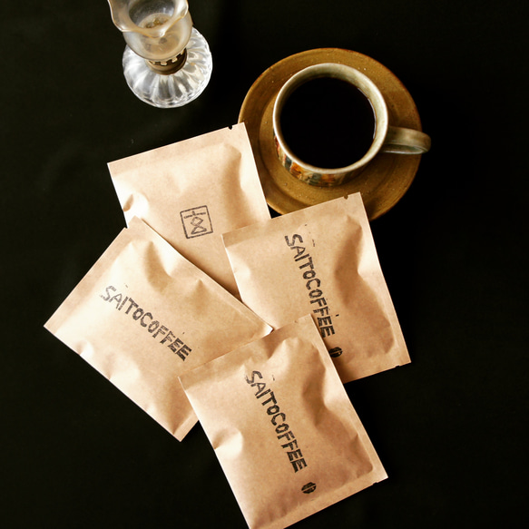 〈ご自宅用〉【純喫茶くりいま】4種類のコーヒードリップバッグ/10g×12 1枚目の画像