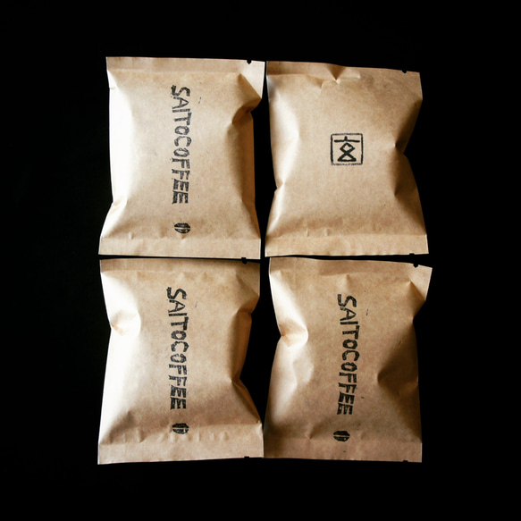 〈ご自宅用〉【純喫茶くりいま】4種類のコーヒー豆/50g×4 2枚目の画像