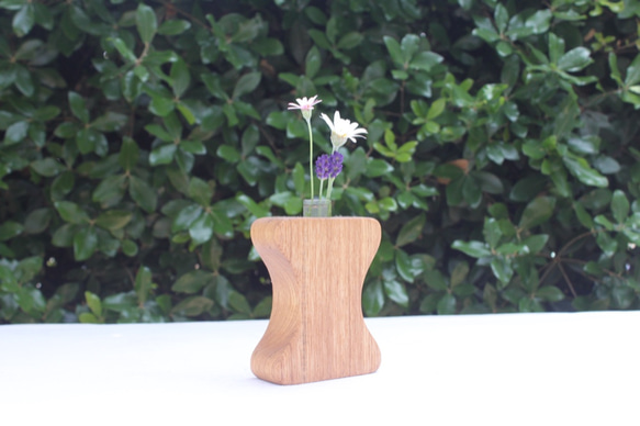 木の花瓶【タモ】 3枚目の画像