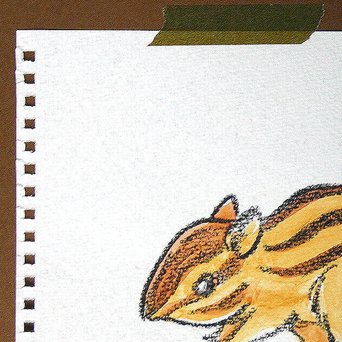 りすのスケッチ（2） 絵画 e_fukushi 通販 35926｜Creema(クリーマ)