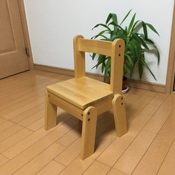木製こども椅子 2枚目の画像