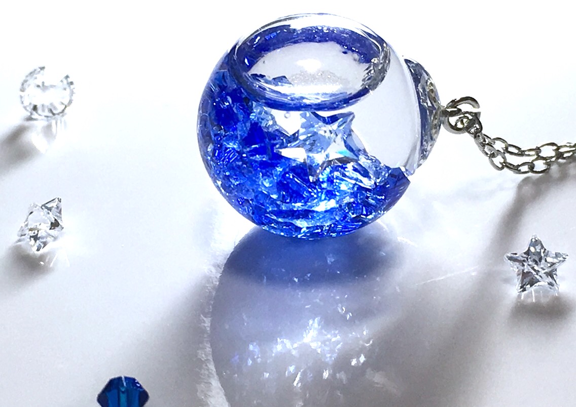 入荷通知 アプリ おすすめ キラキラのスワロフスキー　ボリューム　ネックレス アクセサリー