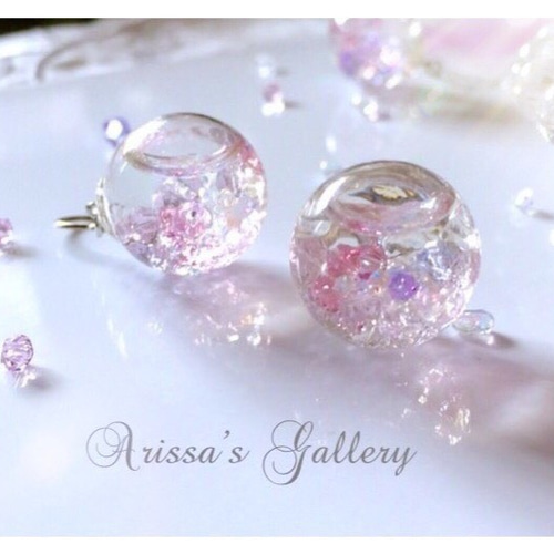 ガラスのピアス | HARIO Lampwork Factory
