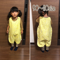 90から110 ｻｲｽﾞ☆8重ガーゼスリーパー✨ミモザ☆彡 子供服 sourire ...