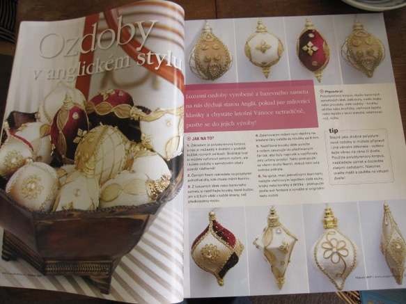 チェコの楽しい手づくり雑誌　2007　クリスマス創刊号 3枚目の画像