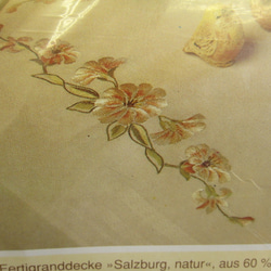 ヨーロッパの刺繍キット　豪華な桜色ガーラント 2枚目の画像