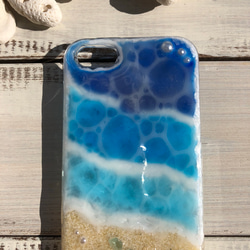 售完iPhone 5s / SE藍色海星便攜包 第5張的照片