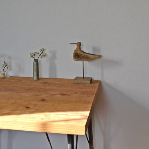 Old Ashiba Cafe table 60 iron leg 机・デスク Franck 通販 11618259