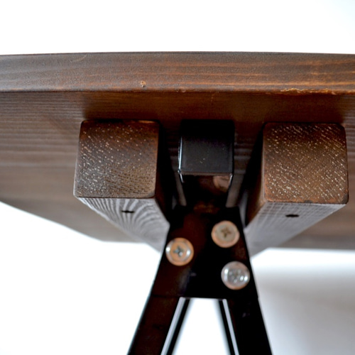 Sawhorse Table 120 Antique Folding 机・デスク Franck 通販 3005519  
