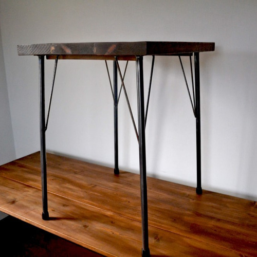 Antique Cafe table 60 iron leg ダイニングテーブル Franck 通販 ...