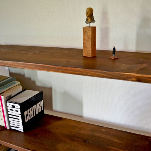 チェスト・キャビネット Antique Book open Shelf Caster Antique Book open Shelf Caster