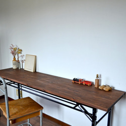 Antique Cafe table 60 iron leg ダイニングテーブル Franck