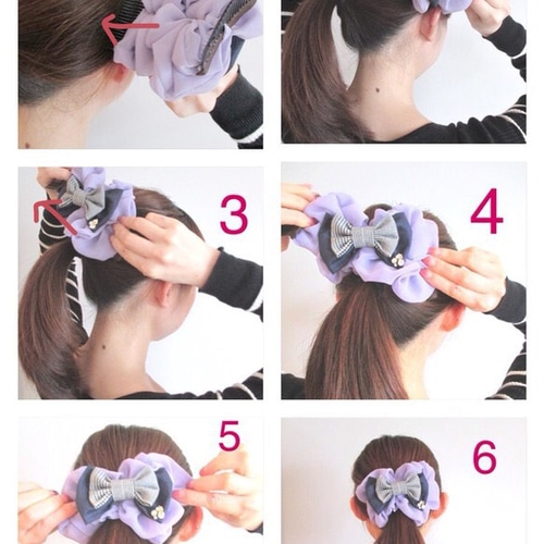 ダブルコーム型ヘッドドレスの使い方 ヘッドドレス（アクセサリー） La