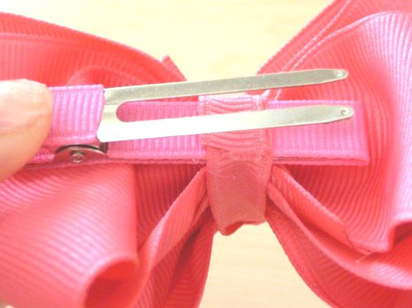 ribbon bow　リボンボウ　リボンクリップ　ｲｰｽﾀｰＢＬ　送料無料 2枚目の画像