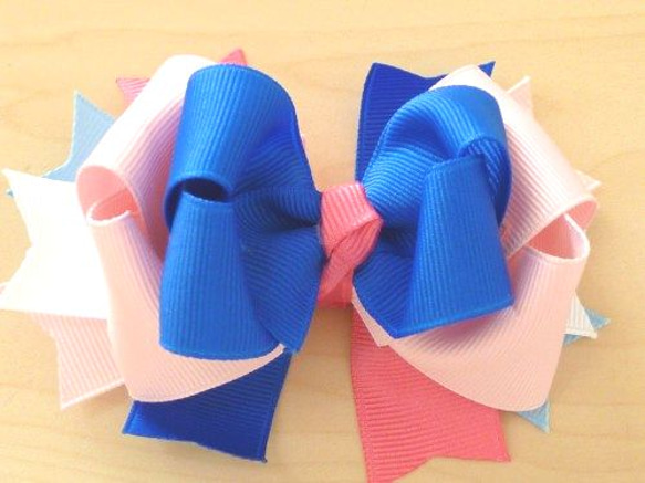 ribbon bow　リボンボウ　リボンクリップ　ＭＩＸ　送料無料 1枚目の画像