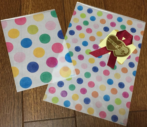 ★SALE中★ホワイトリボンにカラフルドット☆iPhone6/6s ケース カバー☆スワロフスキー デコ 3枚目の画像