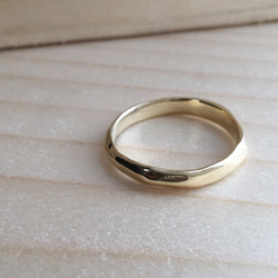 simple gold ring No.1 （K10） sold 1枚目の画像