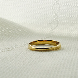 sold simple gold ring No.2 （K10） 一点物 4枚目の画像