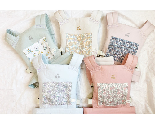 ドールキャリア　オーダーページ　リバティ セミオーダー］ liberty doll carrie③ (お人形抱っこ紐