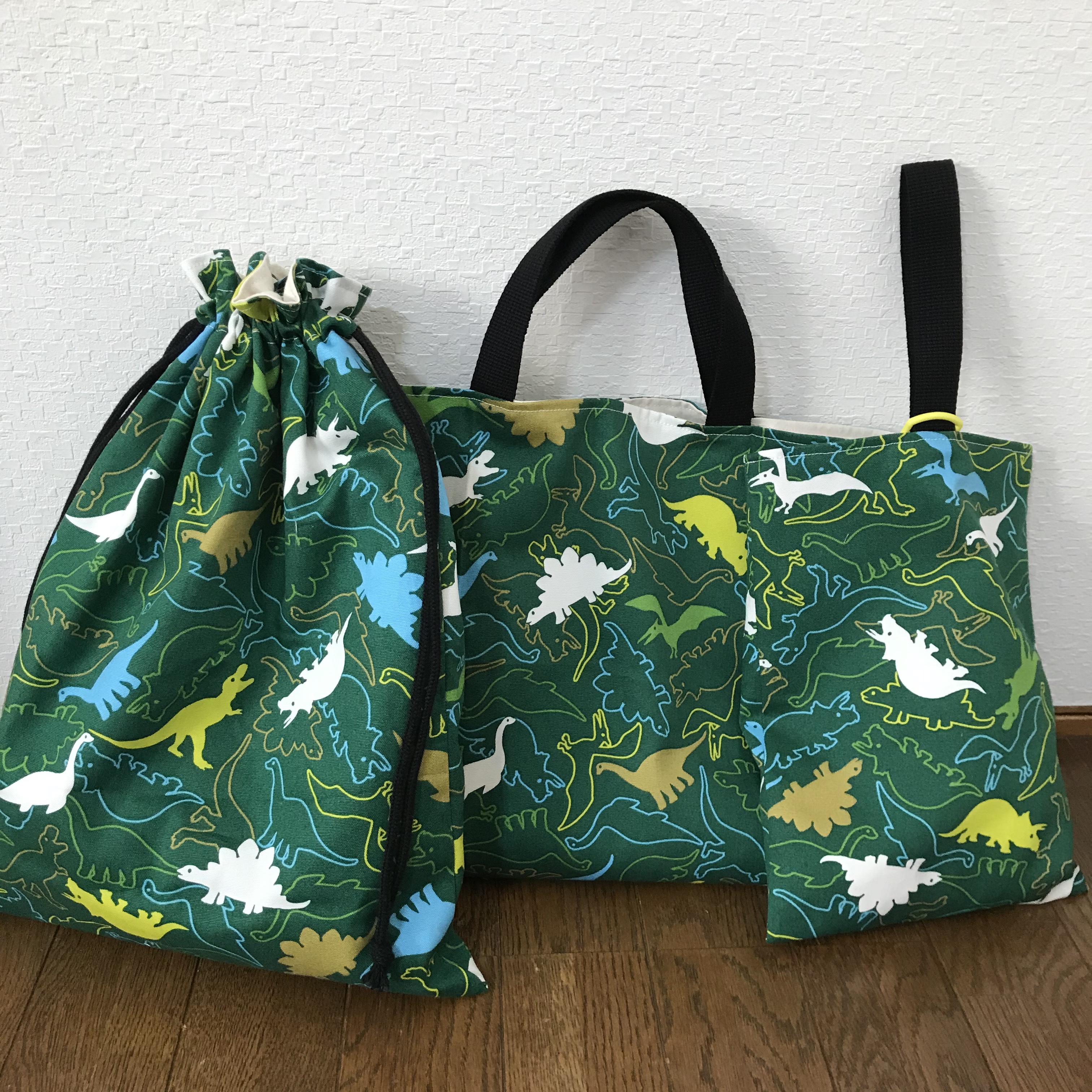 ★入園、入学★レッスンバッグ、お着替え袋、シューズ袋セット