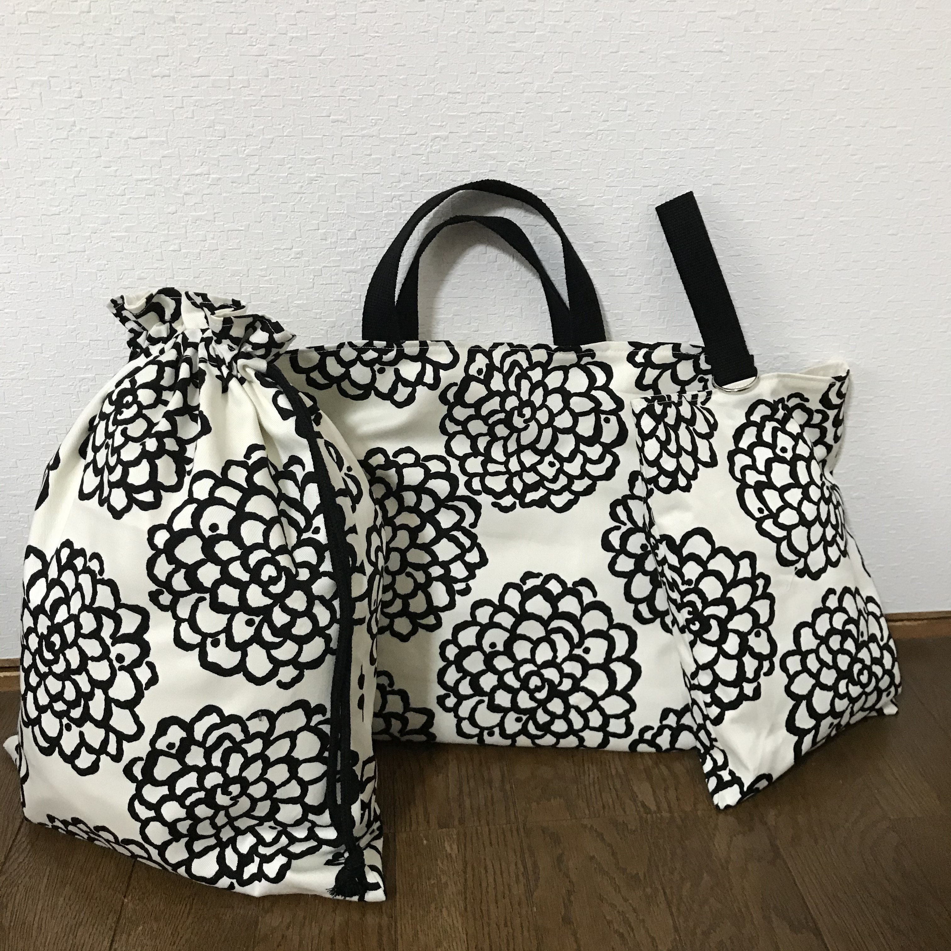 ★入園、入学★レッスンバッグ、お着替え袋、シューズ袋セット