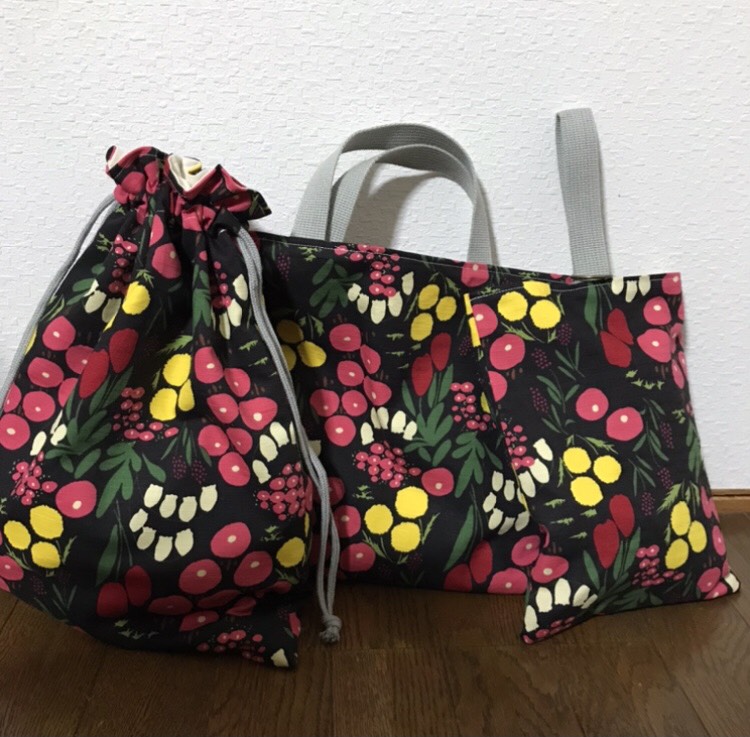 ★入園、入学★レッスンバッグ、お着替え袋、シューズ袋セット