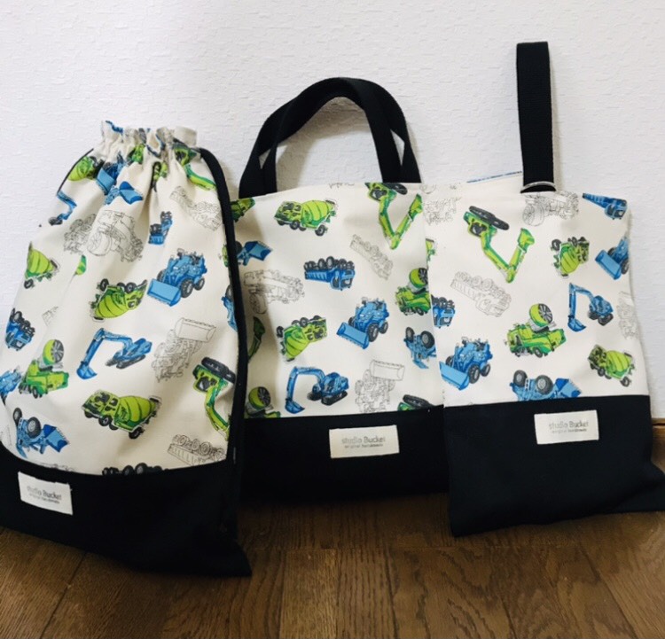 【再販】★入園、入学★レッスンバッグ、お着替え袋、シューズ袋セット
