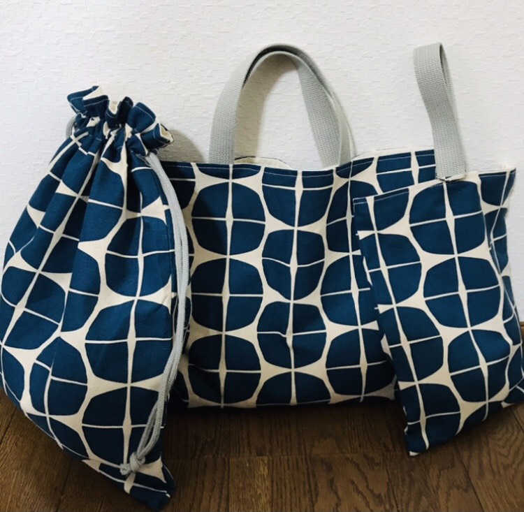 ★入園、入学★レッスンバッグ、お着替え袋、シューズ袋セット