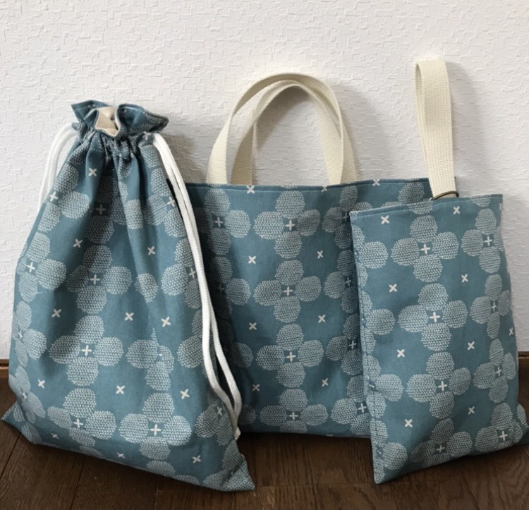 ★入園、入学★レッスンバッグ、お着替え袋、シューズ袋セット