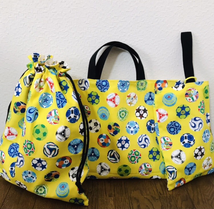 ★入園、入学★レッスンバッグ、お着替え袋、シューズ袋セット